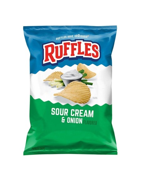 Patatine Ruffles al gusto panna acida e cipolla 184 g