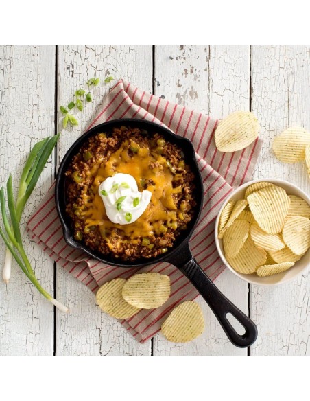 Patatas fritas Ruffles sabor crema agria y cebolla 184 g