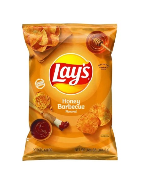 Chips Lay's Honey Barbecue 184g