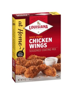 Frittura di pesce alla Louisiana, alette di pollo fritte piccanti 2