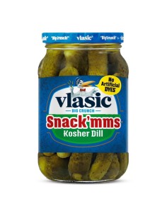 Vlasic Snack'mms Kosher Eneldo 473 ml