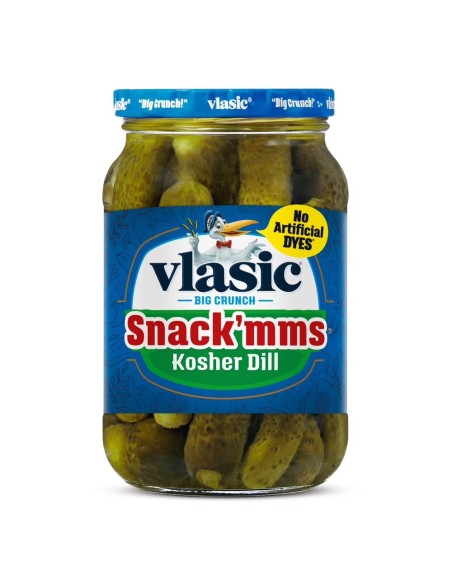 Vlasic Snack'mms Kosher Eneldo 473 ml