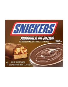 Budino e ripieno per torta Snickers