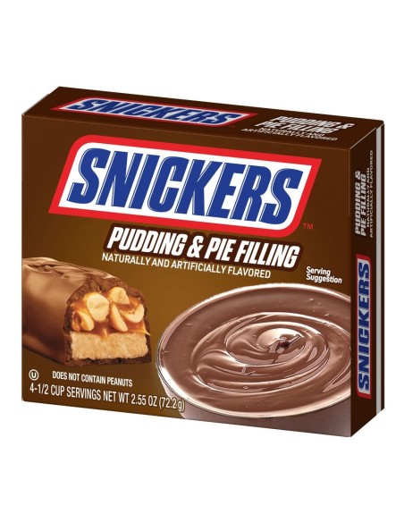 Budino e ripieno per torta Snickers