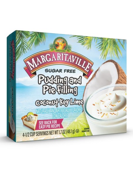 Margaritaville Budino e ripieno per torte senza zucchero al cocco e lime
