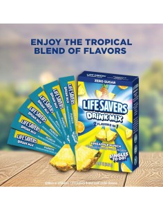 Mezcla para bebida Life Savers sabor ponche de piña 2