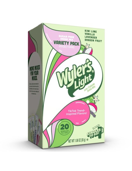 Wyler's Light Watertok inspired Sweet & Fruity Base Variety Pack Drink Mix
