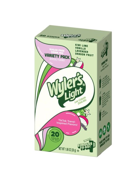 Wyler's Light Watertok inspired Sweet & Fruity Base Variety Pack Drink Mix