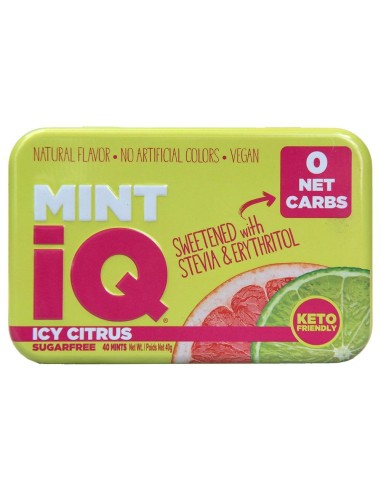 Mint IQ Ghiaccio agli Agrumi Senza Zucchero