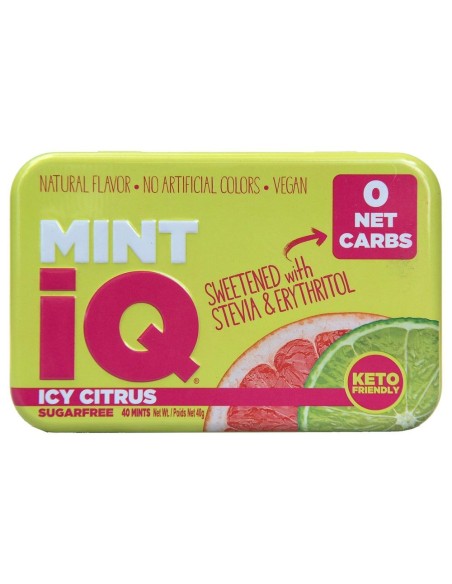 Mint IQ Ghiaccio agli Agrumi Senza Zucchero