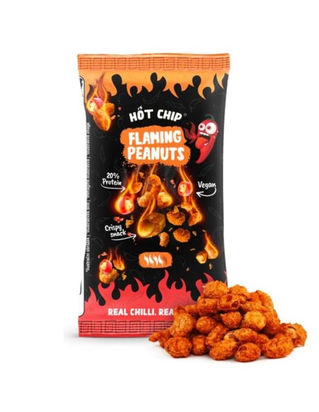 Hot Chip Peanuts Flaming