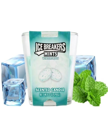 Ice Breakers Wintergreen Scented Candle 90g
