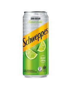 Schweppes Manao-Soda Zero Sugar