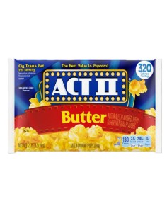 Act II Butter Microwave Popcorn