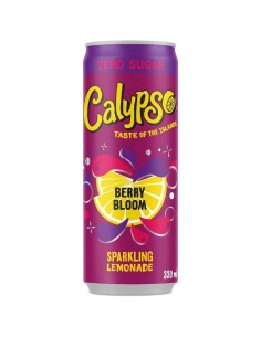 Calypso Sparkling Lemonade Berry Bloom Zero Sugar