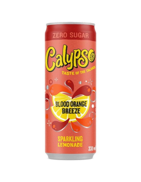Calypso Sparkling Lemonade Blood Orange Breeze Zero Sugar
