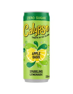 Limonata frizzante Calypso Apple Oasis senza zucchero