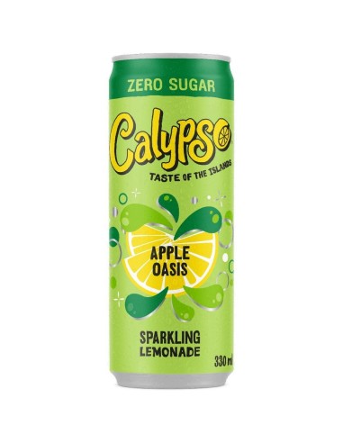 Limonada espumosa Calypso Apple Oasis sin azúcar