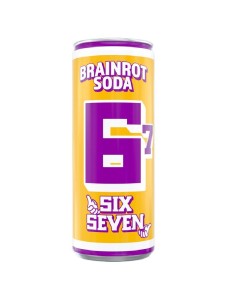 Brainrot Soda Six Seven Yellow