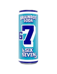 Brainrot Soda Six Seven Blue