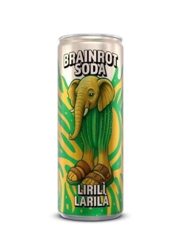 Brainrot Soda Lirilì Larila