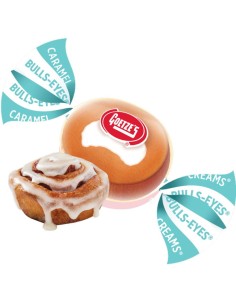 Goetze's Caramel Creams Honey Bun 54g 2