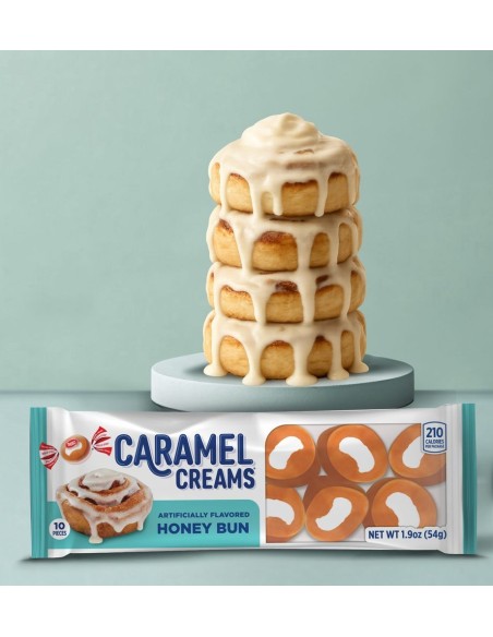 Goetze's Caramel Creams Honey Bun 54g