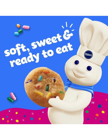 Galletas Funfetti Mini Suaves de Pillsbury 283 g