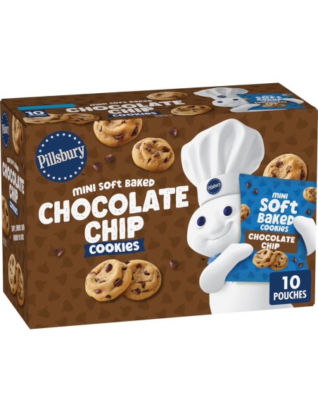 Pillsbury Mini Soft Baked Chocolate Chip Cookies 283g
