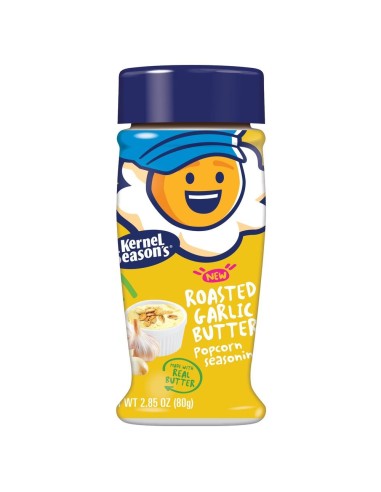 Burro all'aglio arrosto Kernel Season's – Spezie per popcorn | Pop's America