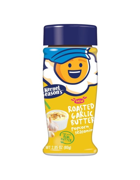 Burro all'aglio arrosto Kernel Season's – Spezie per popcorn | Pop's America