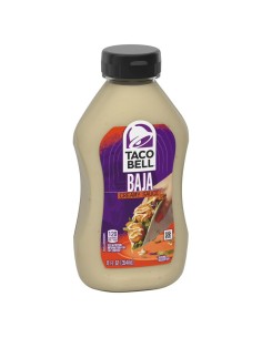 Salsa cremosa Baja di Taco Bell 354 ml 2