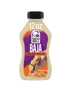Salsa cremosa Baja di Taco Bell 354 ml