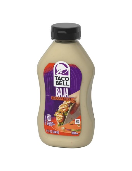 Salsa cremosa Baja di Taco Bell 354 ml