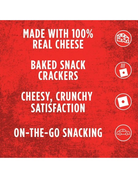 Cheez-It Hot & Spicy 85g – Crackers al formaggio e peperoncino | Pop's America