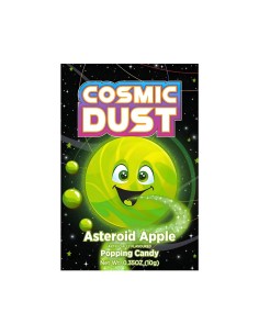Cosmic Dust Asteroid Apple Popping Candy