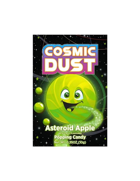 Cosmic Dust Asteroid Apple Popping Candy