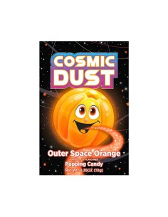 Cosmic Dust Outer Space Orange Popping Candy