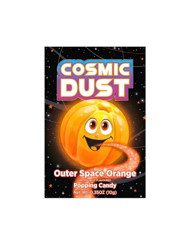 Cosmic Dust Outer Space Orange Popping Candy