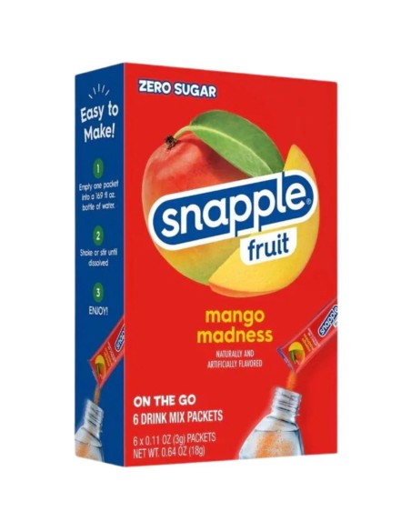 Snapple Fruit On The Go Mango Madness