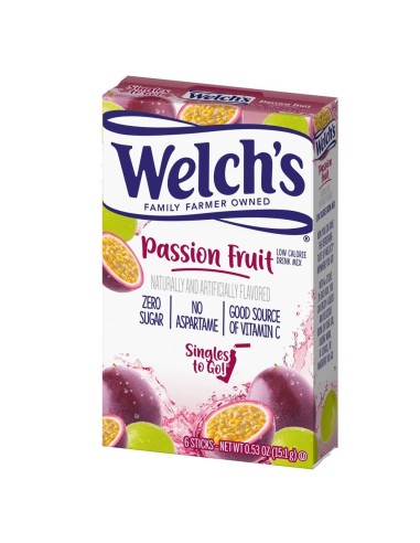 Welch's Singles To Go! Passion Fruit