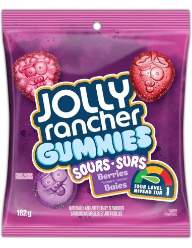 Jolly Rancher Gummies Sour Berries