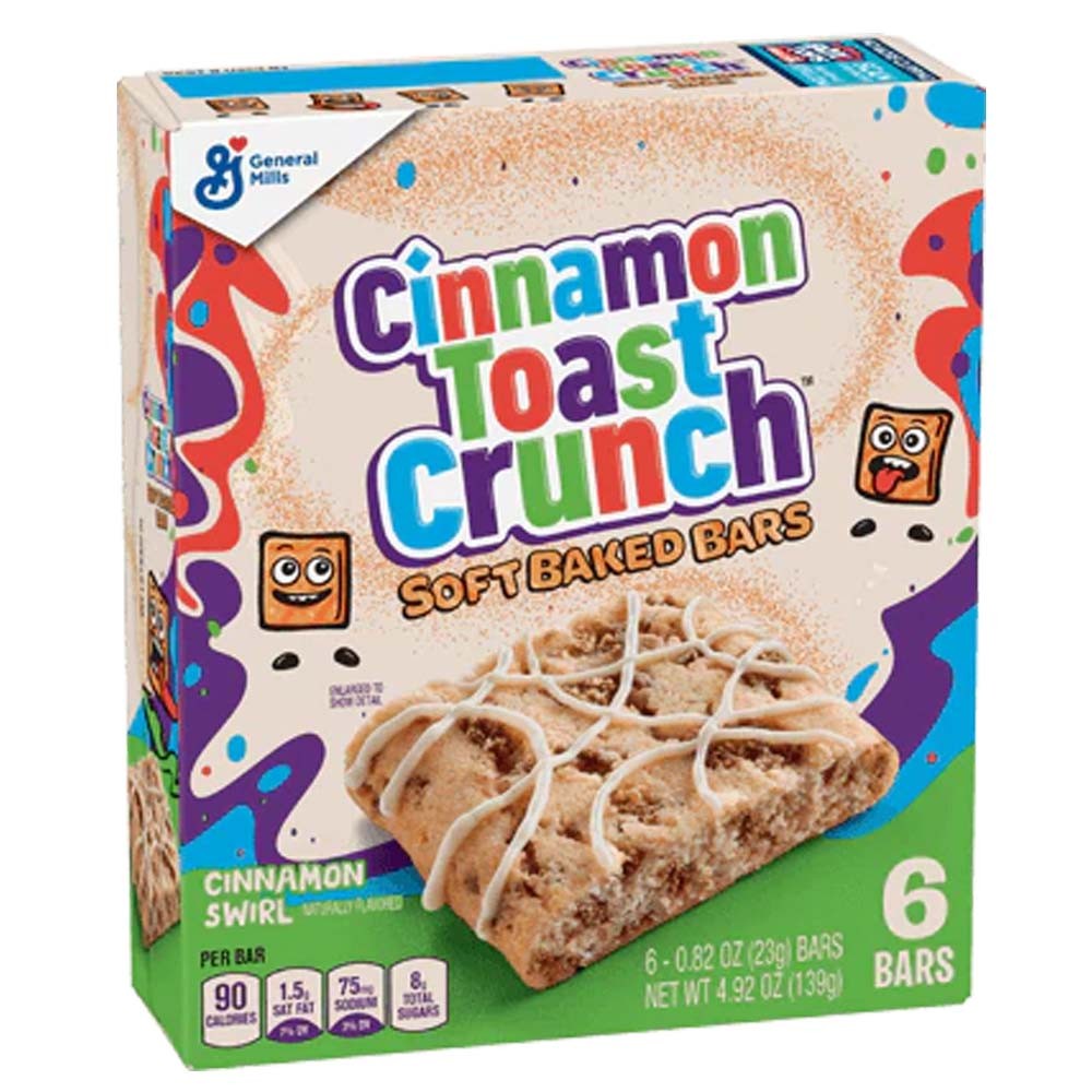 Cinnamon Toast Crunch Soft Baked Bars