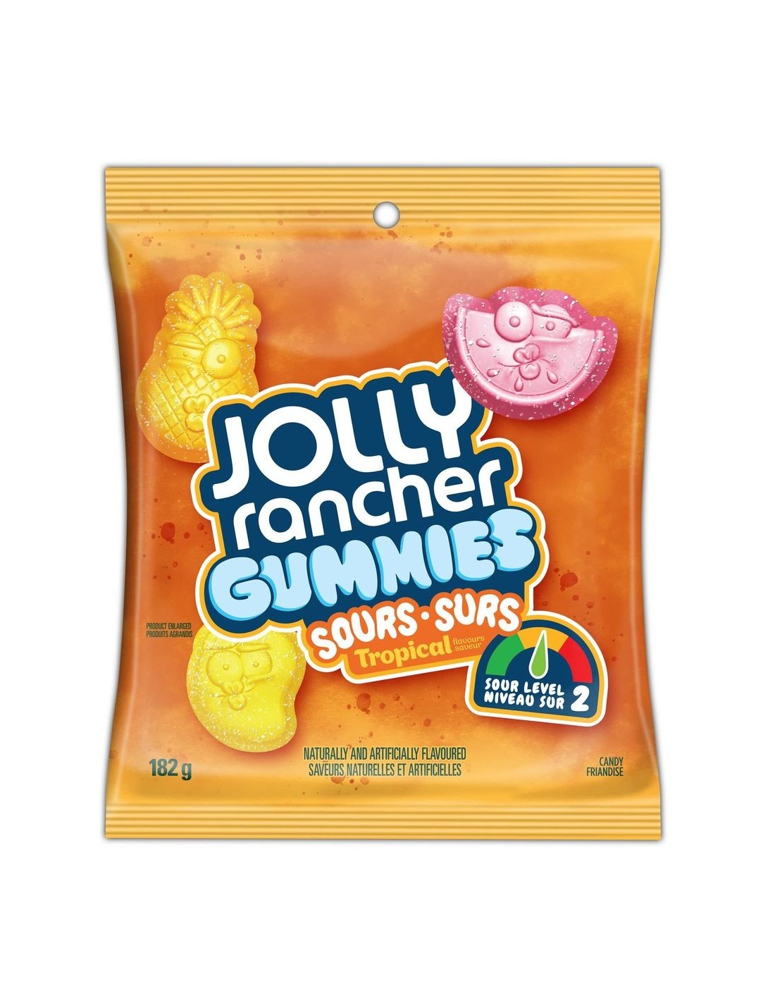 Jolly Rancher Gummies Sour Tropical 182g – Canada | Pop's America