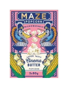 Maze Popcorn Cinema Butter