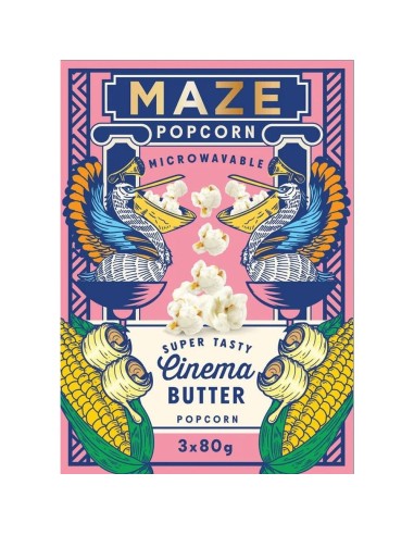 Maze Popcorn Cinema Butter