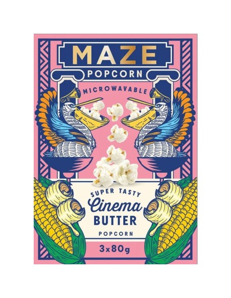 Maze Popcorn Cinema Butter