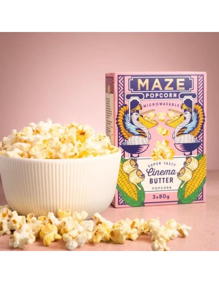 Maze Popcorn Cinema Butter