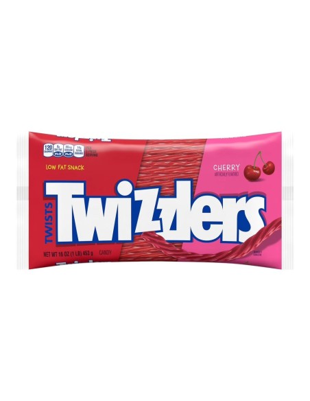 Twizzlers Twists Cherry 453g