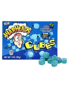 Warheads Cubes Blue Raspberry 2